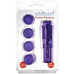 Pocket Pleasures With Four Attachments, Purple By