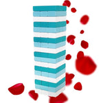 Spanish Couple Game Adult Block, Stacking Blocks For Date Night, Romantic Wooden Gift