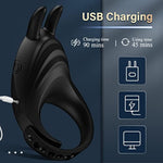 Vibrating Cock Ring Sex Toy Men - Adjustable Penis Ring Male Sex Toys For Men Couples Vibrators Clitoral Stimulator Vibrater Cock Sleeve Adult Sex Toys & Games With 7 Vibrations Penis Vibrator