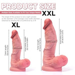 Realistic Dildo Sex Toys Silicone Dildos,Used For G-Spot And Anal Stimulation,Strong Suction Cup For Hands-Free Play,Adult Penis Sex Toys For Women Men Couples (D111S)