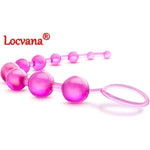 Sicilicone Pull Anal Plugs Set,12 Inch 10 Beads Anal Chain Link With Safe O Pull Ring Anal Adult Sex Toy For Male Female Couple Play Anal Plug For Men Women/Prostate Massage Anus Dilator