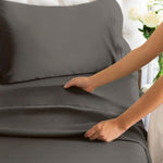 Extra Deep Pocket Sheets - 4 Piece Set - Deep Fitted Queen Size Sheets - Easily Fits Extra Deep Mattress