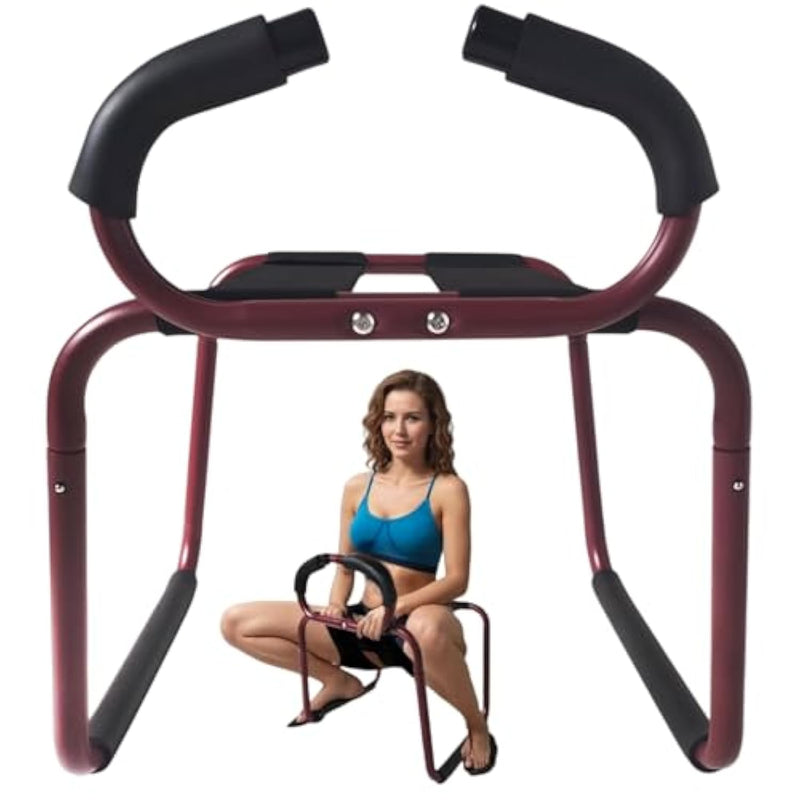 Adult Sex Chair Furniture With Arm Rest Handle Bouncing Function & Straps – Effort-Saving Intimate Furniture For Couples, Easy To Assemble & Portable For New Sensations,Sex Novelty Toys (Red)