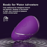 Sucking Vibrator Women Sex Toy - Rose Stimulator Clitoris Vibrator, Wide Opening Sucker Nipple Toys For Pleasure, Clitoral Suction Vibrator With 6 Modes, Mini Vibrator Female Couples Sex Toys, Violet