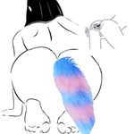 Cosplay Sextoys Wolf Fox Furry Tail Plug And Ears Headband Animal Costume Role Playing Accessory Set For Headband Hairy Fox Tail, H