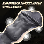 1.9" Diameter Thick Anal Plug ?Ipony?Strap-On Wearable Adjustable With Hands-Free Anal Training Set Sex Toy, Xl