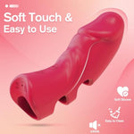 Finger Vibrator Mini Sex Toy For Women - G Spot Vibrator Nipple Clitoral Stimulator With 5 Vibrations - Quiet Pocket Vibrator Adult Sex Toys Female Sexual Pleasure Tools For Women And Couple