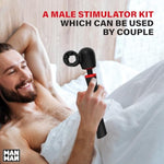 D Xtrem Revolutionary Masturbator And Couples Toy Multi-Speed Vibrator Massager - Usb Rechargeable - Body-Safe Silicone - Ultra-Powerful Yet Discreet - Water-Resistant!