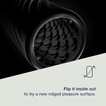 Ghost Male Masturbator Adult Toys For Him | Resuable Textured Men'S Stroker | Silicone Penis Sleeve For Men | Adult Male Sex Toys For Couples | Penis Cup For Sex Doll Oral Stimulation | Black