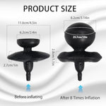 Inflatable Mouth Plug Sex Toy, Mouth Gag For Bondage Play, Adjustable Ball Gag For Couples, Adult Bdsm Adjustable Strap On Mouth Gag For Sm