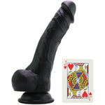 Ns Novelties Coloursoft 8 Inch Silicone Dildo With Lube 1Oz | Realistic Dildos | Harness Compatible Strap-On | Strong Suction Cup Base