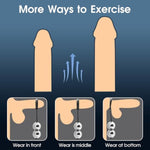 12Oz Metal Penis Stretcher Devices- Adjustable Penis Physical Exercise Tools, Penis Enlarger Sex Toy For Men,Penis Extender Toys For Male (M:2Pcs Ball)