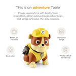 Rubble Audio Toy Figurine From Paw Patrol