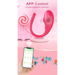 Wearable Vibrator With App Remote Control, 9 Vibration Patterns