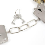 Furry Sex Handcuffs With Keys,Adjustable Ankle Cuff Bracelets,Stainless Sex Bondage Restraints,Sm Plush Bondage Fetish Handcuffs,Adult Couples Sex Toys,Cosplay Party Stage Police Costume Prop (Pink)