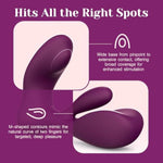 Wearable Vibrator For Women – Dual Stimulation Sex Toy With Clitoral Grinding & G-Spot Rotation, 10 Vibration Modes, 3 Rotation Speeds, Remote Control Adult Toys For Female Couples Play