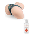 18.7Lb Sex Doll With 6 Large Inner Beads Pussy Tight Ass For Intense Stimulation Cecilia (Fair) & Water Based Lube (8.5 Fl Oz), Liquid Personal Lubricant For Vaginal And Anal Sex