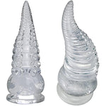 Tentacle Dildo Transparent Anal Dildos With Suction Cup Clear Realistic Dildo G-Spot Prostate Stimulation Butt Plug Masturbate Fantasy Dildos Sex Toys For Women Men And Couples (L)