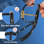 Electro Shock Urethral Sound Removable Penis Plug With Penis Ring Urethra Dilators Male Masturbator Vibrators Adult Toys For Men (5Mm)