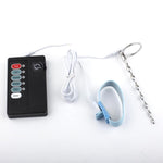 Vibrating Urethral Sounds Adult Game Sex Toy Electric Shock Urethral Sound Catheter Stretching Vibrator Modes Stimulation For Male Masturbation With Remote Control