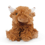 Little Highland Cow Stuffed Animal Plush Toy | Soft Toy Gift For Kids | Naturli Eco-Friendly Plush| 5 Inches