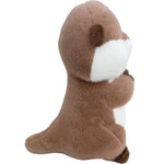 Cute Pray Otter Stuffed Animals Soft Fluffy Otter Plush Toys Stuffed Beaver Plushies Animal Fuzzy Beaver Doll Animal Toy Gift For Kids & Lovers 12 Inch