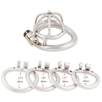 Small Male Chastity Device Stainless Steel Ergonomic Design Cock Cage Adult Game Sex Toy B845 45Mm