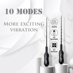 Sex Toys For Men Vibrating Urethra Stimulation With Beads Urethral Sound Waterproof Male Masturbator Usb 10 Vibration Modes Penis Plug Shaft Shocker Oh-Ot-275-B