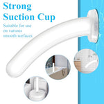 Butt Plug Training for Beginners Couple Clear Dildo with Strong Suction Cup for Hand-Free Play, Jelly Anal Prostate Vaginal G-Spot Sex Toys