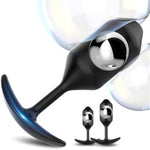 Anal Plug, Anal Balls With 3Pcs Premium Silicone Weighted Anal Plugs, Ultra-Comfortable 237/137/113-Gram Anal Butt Plug, Anal Plug Kit, Training Kit For Beginners Men?Anal Training Set