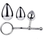 Prostate Massager Thrusting Toys Metal Expand Anal Plug Sex Toy Waterproof For Men Sm Anal Beads Butt Plug Pleasure Butt Plug Kit Prostate Massage
