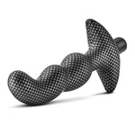 Blush Spark Ignition Prv-02 Butt Plug - 6" Vibrating G Spot P Spot Stimulator Massager, 10 Vibes 3In1 Play, Waterproof, Puria Silicone - Women, Men & Couples Stayput Anal Plug Adult Sex Toy - (Black)