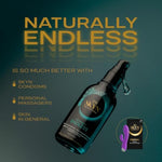 Naturally Endless Personal Lubricant – 2.7 Oz – Water Based Lube For Men, Women And Couples, Safe With Latex And Latex-Free Condoms And Personal Devices