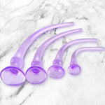 Super Long Anal Plug, Flexible Butt Plug G Spot Prostate Massage Adult Sex Toys For Men, Women,19.7 Inches (Purple, L)