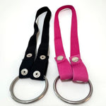 Chastity Belts Bondage Men'S Chastity Cage Training Supplies Auxiliary Belt Elastic Anti-Falling Adult Sex Toys (Black And Pink)