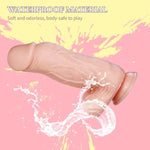 Super Thick Dildo, 3.19 Inch Width Realistic Giant Dildo Big Cock Huge Anal Dildos With Powerful Suction Cup Toy Fake Penis For Women And Men Anal Play