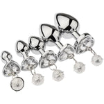 Sex Toys Metal Butt Plug With Small Pull Ring Anal Plug Trainer Set Anal Stimulator For Women Couples Masturbator Prostate Massager Expander G-Spot Dildo Thrusting Toys