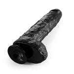 17.3 Inch Long Realistic Huge Thick Dildo + 6.7 Inch Anal Butt Plug Trainer (S)
