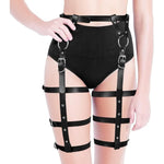 Sex Bondage Bdsm Kit Leather Thigh Sling Behind Back Handcuffs Open Legs Bed For Sex Bed Tie Down Straps Sm Slave Fetish Adult Sex Toys,Split Legs With Sailor