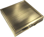 Vanilla Flavored Latex Condoms with Brass Pocket Case, 12 Count