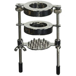 Stainless Steel Spiked Cbt Ball Stretcher And Crusher | Adjustable Weight, Ring, & Spike Compression | Allen Wrench Included | Premium Restraint Tool For Men