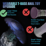 Silicone Anal Plug, 9' X 3.5' Large Butt Plug Dildo With Curved Base & Slender Waist, Adult Sex Toys For Advanced Women Men Xxl