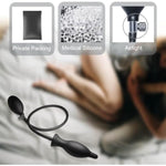 Inflatable Butt Plug Anal Plug,Anal Beads,Anal Sex Toys For Beginners And Advanced Users,Sex Toy For Vagina,Anal Training But Plug For Anal Trainer,Plug Anal For Couples , Black