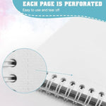 9x12 Watercolor Paper Pad, 140lb/300gsm, Spiral Bound, 24 Sheets, Acid-Free, Lays Flat