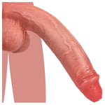 12" Realistic Huge Thick Dildo - Dual-Layer Silicone Big Dildo With Strong Suction Cup For G Spot Anal Stimulation Hands-Free For Men Women & Couples