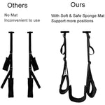 Sex Swing With Soft Seat & Leg Pad, Indoor Erotic Hanging Door Sexy Swing For Couples Sex Toys Sex Furniture Bdsm Bondage Restraint