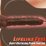 10 Inch Huge Black Silicone Dildo Sex Toy, Thick Realistic Fantasy Dildo With Suction Cup For Hands-Free Play, Strap-On Compatible, Ideal For Women, Couples & Experienced