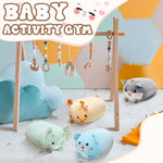 8 Inch Plush Toys Set 4 Pcs Stuffed Animals Cartoon Soft Plushies Plush Hugging Cute Pillow Kawaii Toy Gifts Cuddly Decoration For Bedding Sleeping (Vivid Style)