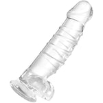 11.4 Inch Huge Realistic Dildo G-Spot Stimulation Crystal Dildos With Powerful Suction Cup For Hands-Free Play Big Size Dong Adult Anal Sex Toy For Women Men Couple (Clear L)