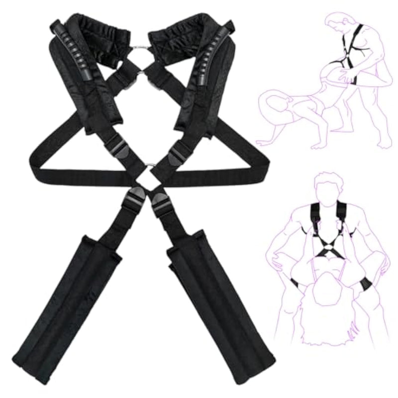 Sex Straps Bondaged Kit Adult Sex Swing Womens Sex Toys Adult Restraints Rope For Women Neck Hanging Sling Position Adjustable Swing For Couples Sex Bdsm Sex Toy